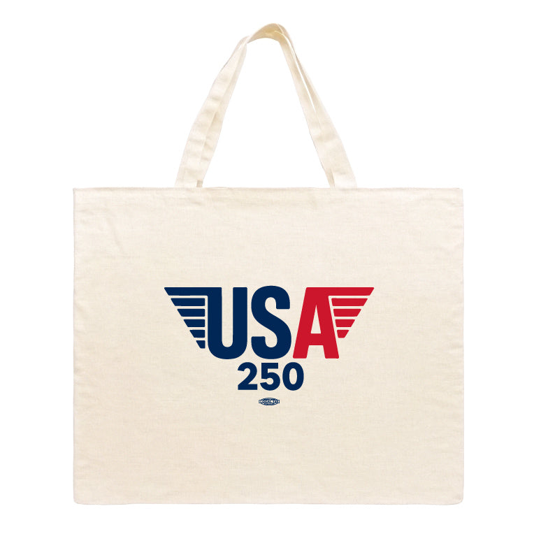 Winged Canvas Tote Bag - 12-Pack